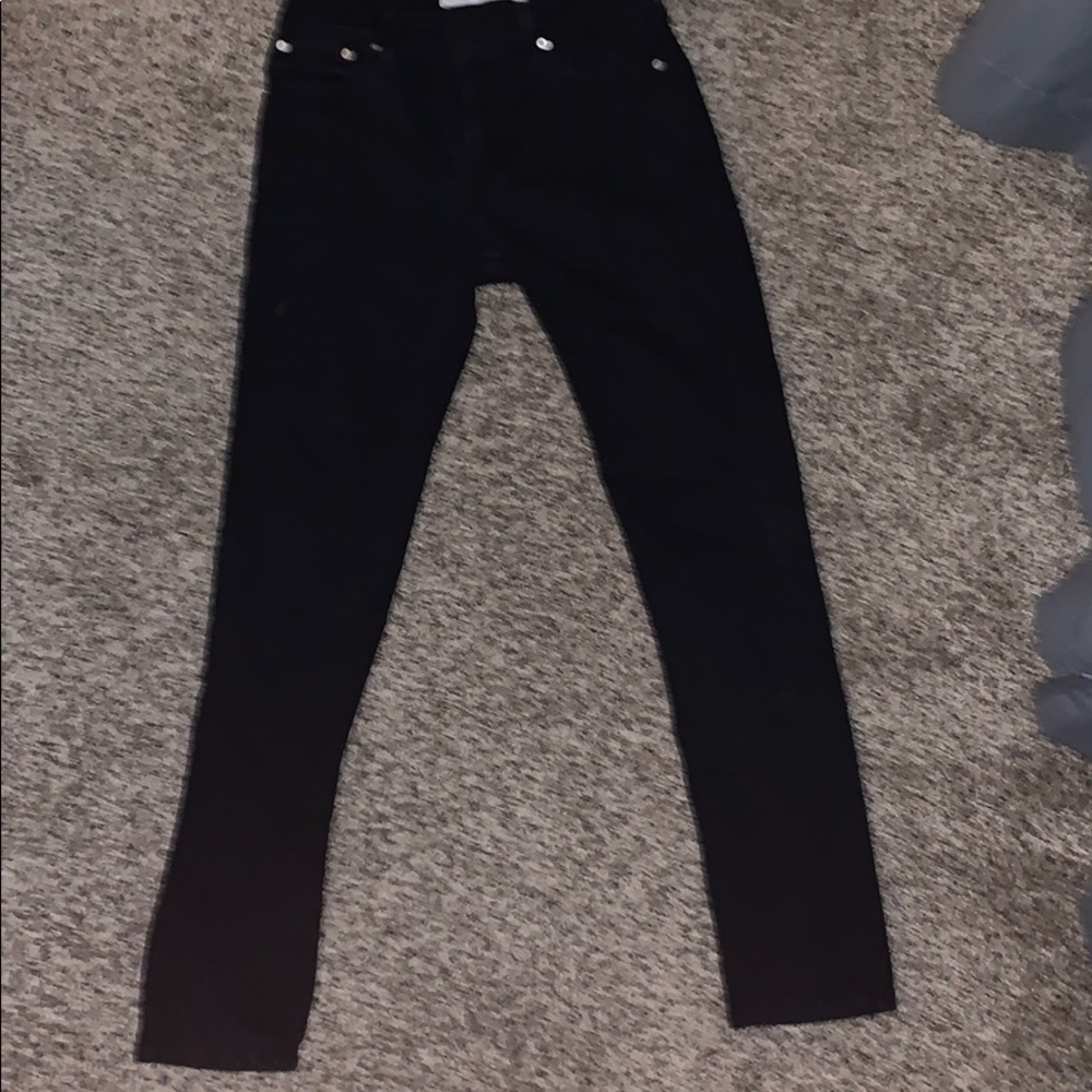 Black Slim Levi Jeans